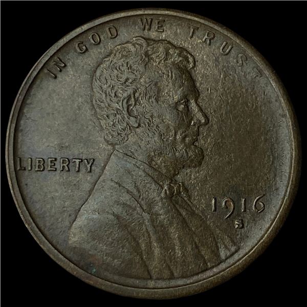 1916-S Lincoln Wheat Cent UNCIRCULATED
