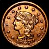 Image 1 : 1847 Braided Hair Large Cent CLOSELY  UNCIRCULATED