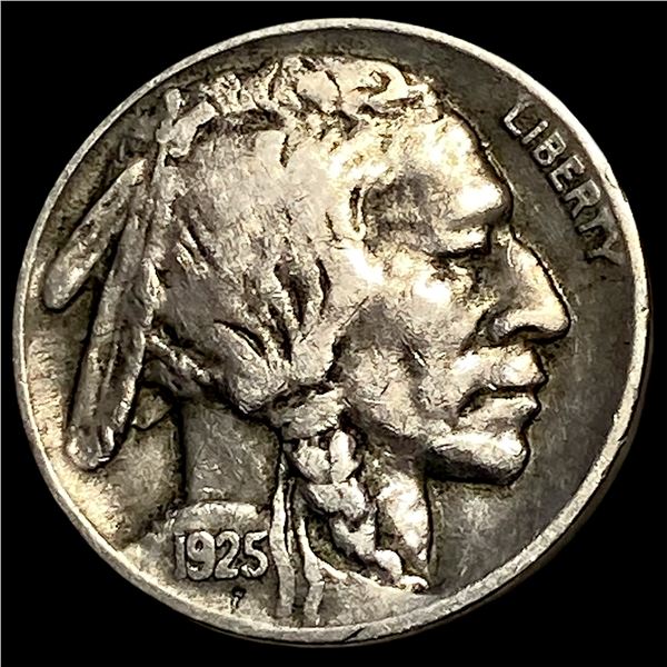 1925-S Buffalo Nickel LIGHTLY CIRCULATED
