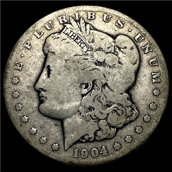 1904-S Silver Morgan Dollar NICELY CIRCULATED
