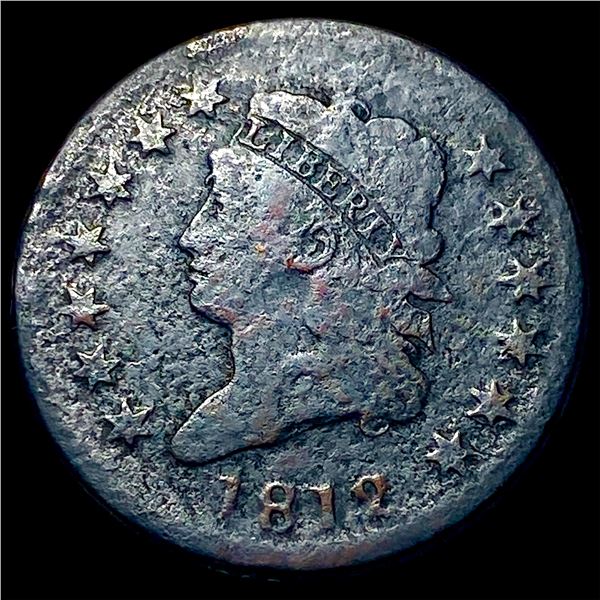 1812 Classic Head Large Cent LIGHTLY  CIRCULATED