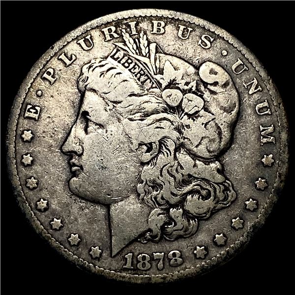 1878-CC Silver Morgan Dollar LIGHTLY  CIRCULATED