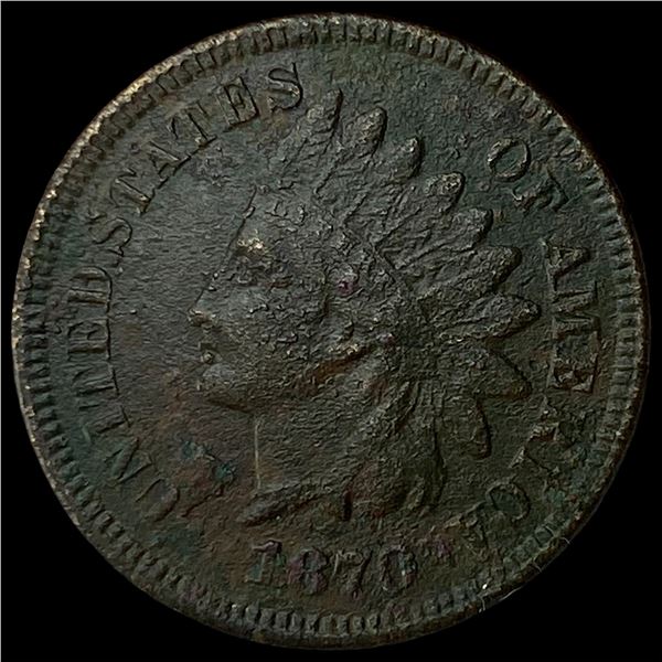 187O Indian Head Cent LIGHTLY CIRCULATED