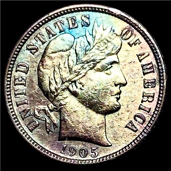 1905-S Silver Barber Dime UNCIRCULATED