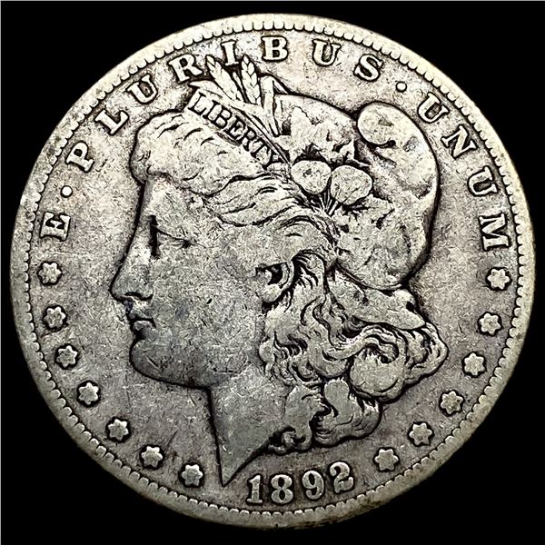 1892-S Silver Morgan Dollar LIGHTLY  CIRCULATED