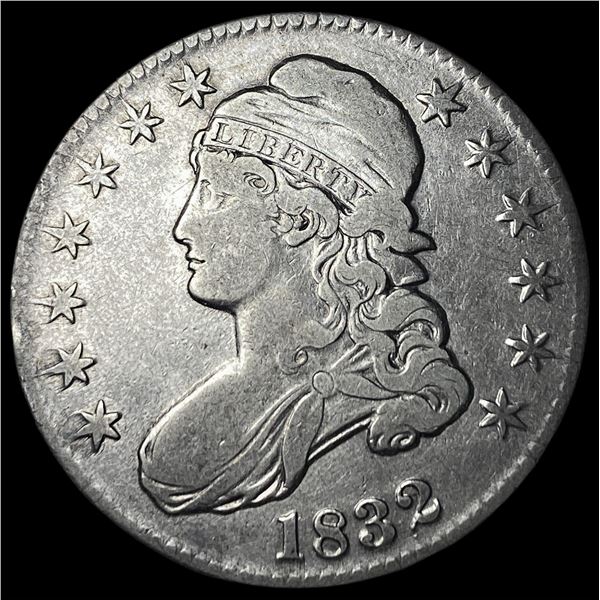 1832 Capped Bust Half Dollar LIGHTLY  CIRCULATED