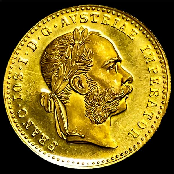 1915 .1107oz Gold Austrian Ducat GEM BU