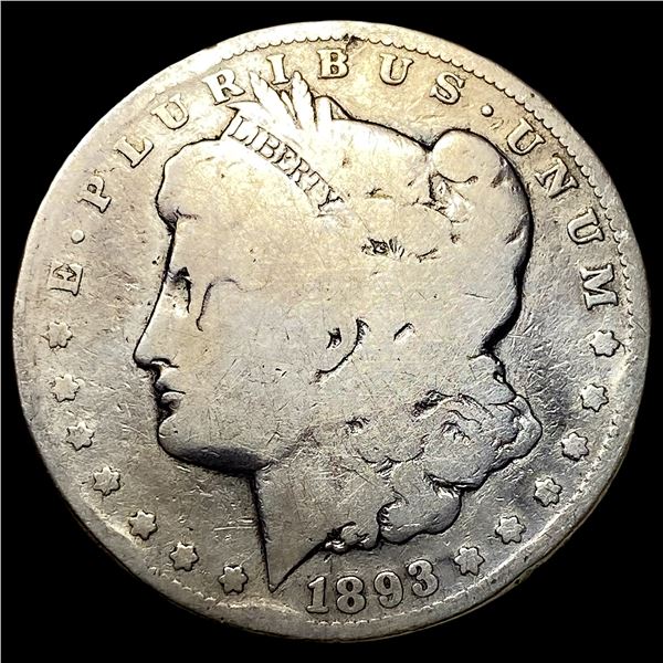 1893-CC Morgan Silver Dollar NICELY  CIRCULATED