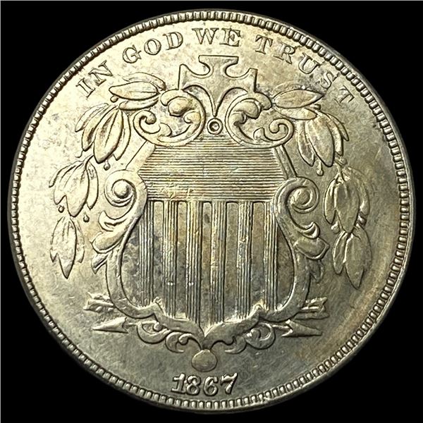 1867 Shield Nickel UNCIRCULATED
