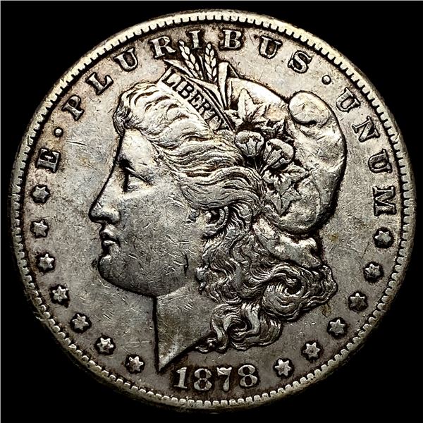 1878-CC Silver Morgan Dollar NEARLY  UNCIRCULATED