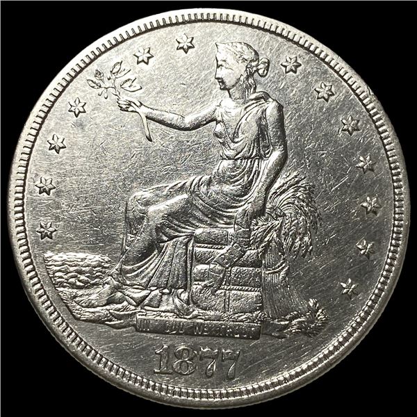 1877-S Silver Trade Dollar CLOSELY  UNCIRCULATED
