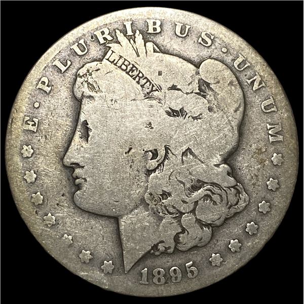 1895-S Silver Morgan Dollar NICELY CIRCULATED