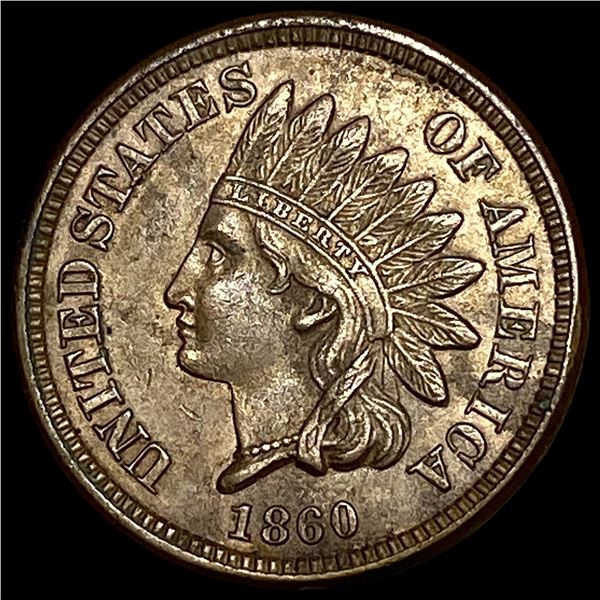 1860 Copper-Nickel Indian Head Cent  UNCIRCULATED