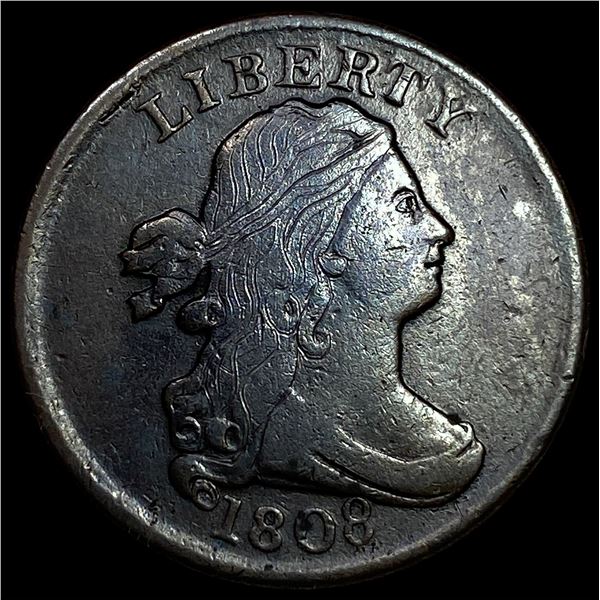 1808 Classic Head Half Cent CLOSELY  UNCIRCULATED