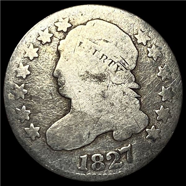 1827 Capped Bust Dime NICELY CIRCULATED