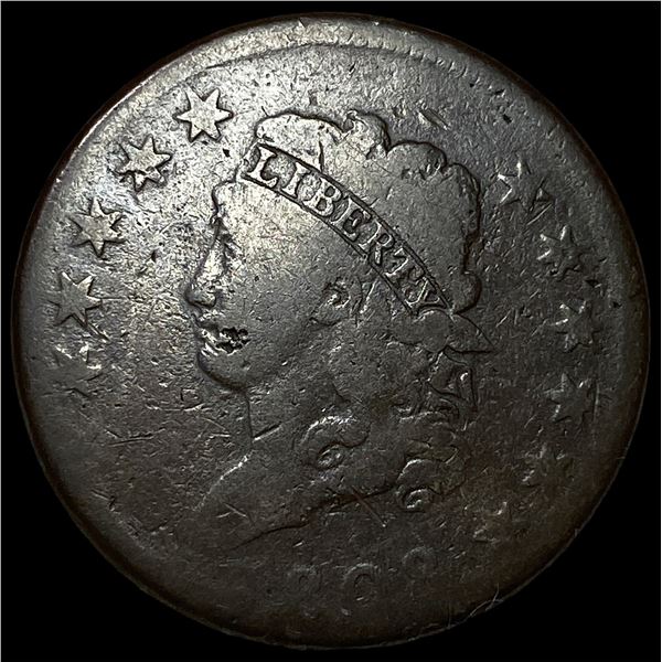 1808 Draped Bust Large Cent NICELY CIRCULATED