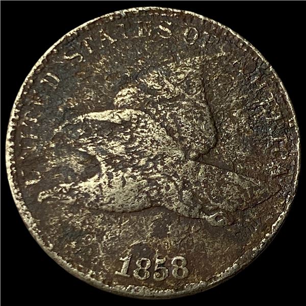 1858 Flying Eagle Cent NICELY CIRCULATED