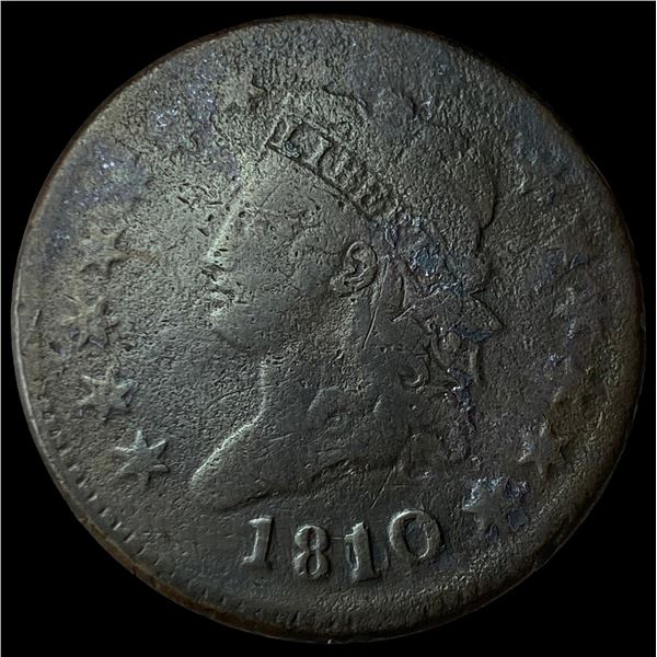 1810 Classic Head Large Cent LIGHTLY  CIRCULATED