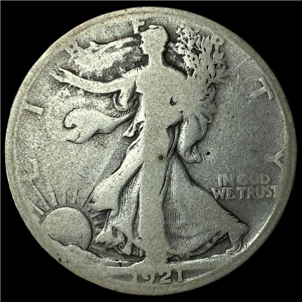 1921-S Silver Walking Liberty Half Dollar  NICELY CIRCULATED
