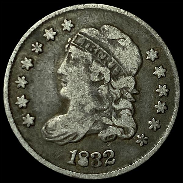 1832 Capped Bust Half Dime LIGHTLY CIRCULATED