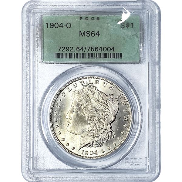 1904-O Morgan Silver Dollar PCGS MS64