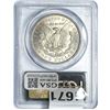 Image 2 : 1883-CC Morgan Silver Dollar PCGS MS64