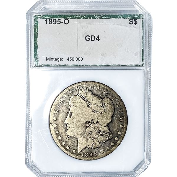 1895-O Morgan Silver Dollar PGA GD4
