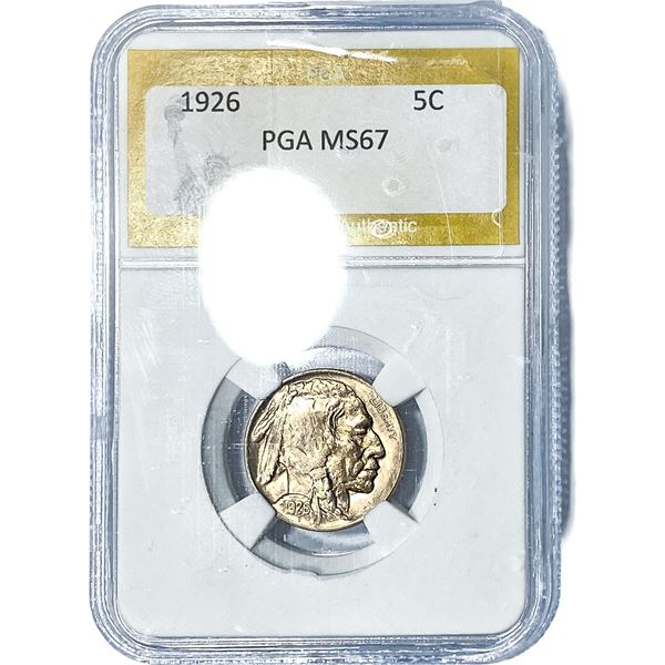 1926 Buffalo Nickel PGA MS67