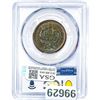 Image 2 : 1853 Braided Hair Large Cent PCGS MS65 BN