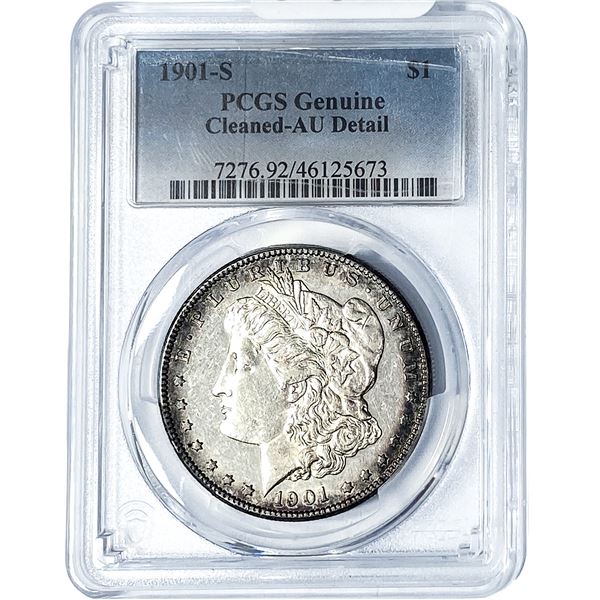 1901-S Morgan Silver Dollar PCGS Genuine