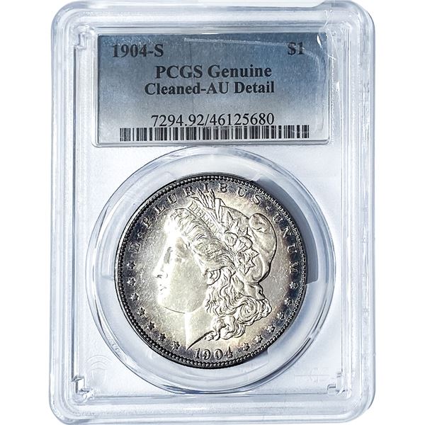 1904-S Morgan Silver Dollar PCGS Genuine
