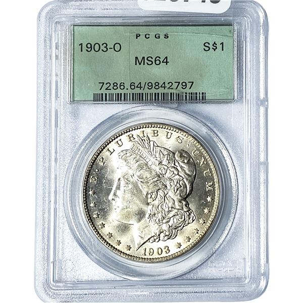 1903-O Morgan Silver Dollar PCGS MS64
