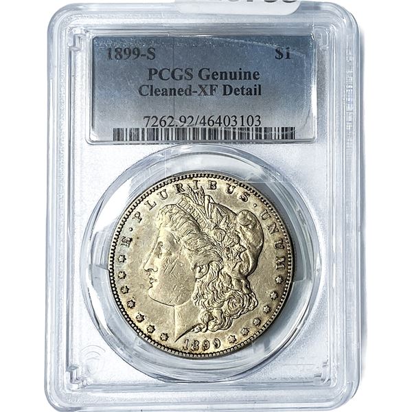 1899-S Morgan Silver Dollar PCGS Genuine