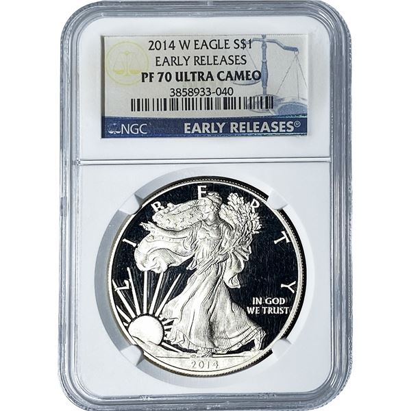 2014-W Silver Eagle NGC PF70 Ultra Cameo