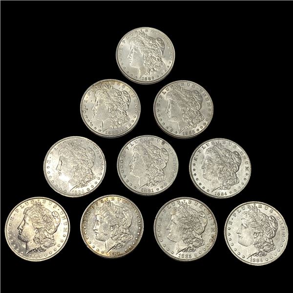[10] 1884-1885 Morgan Dollar UNCIRCULATED