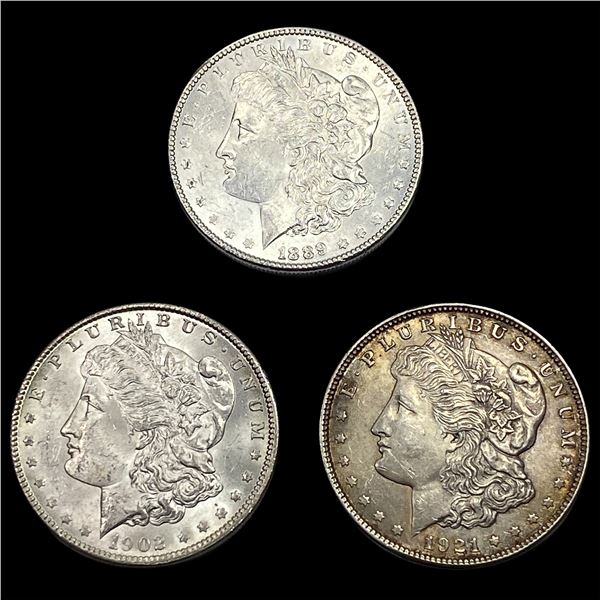 [3] 1889-1921 Morgan Dollar UNCIRCULATED