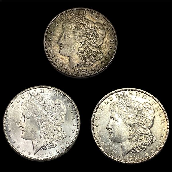 [3] 1889-1921 Morgan Dollar UNCIRCULATED