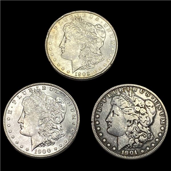 [3] 1900-1902 Morgan Dollar UNCIRCULATED