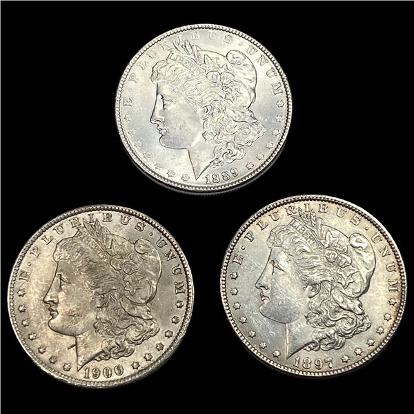 [3] 1889-1900 Morgan Dollar UNCIRCULATED