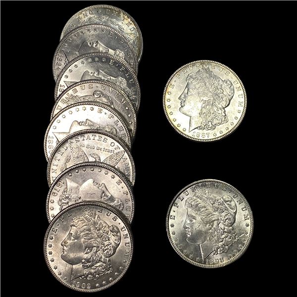 [10] 1879-1902 Morgan Silver Dollar Roll