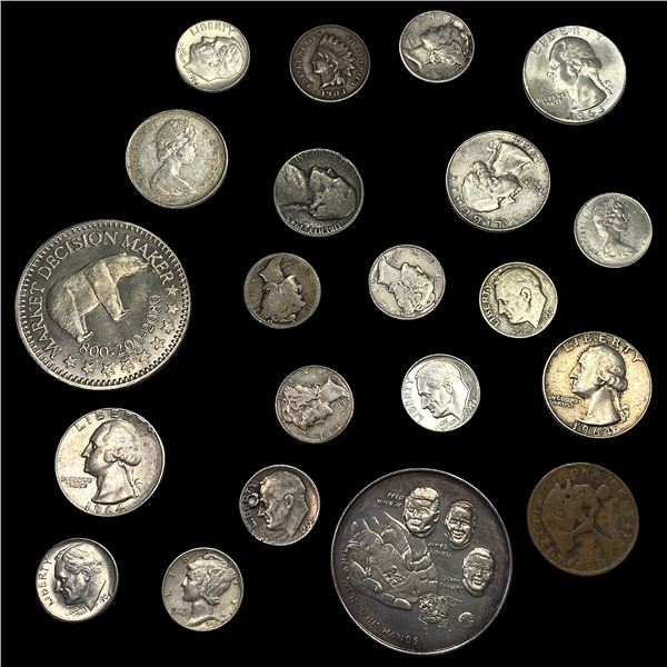 [21] U.S., Canada, & Philippines Coin Lot
