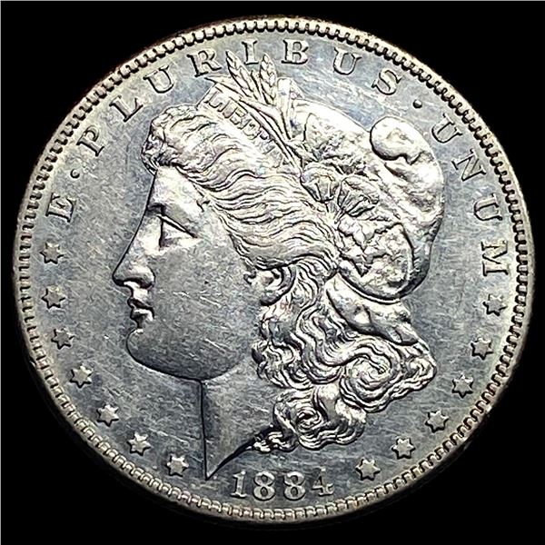 1884-S Morgan Silver Dollar