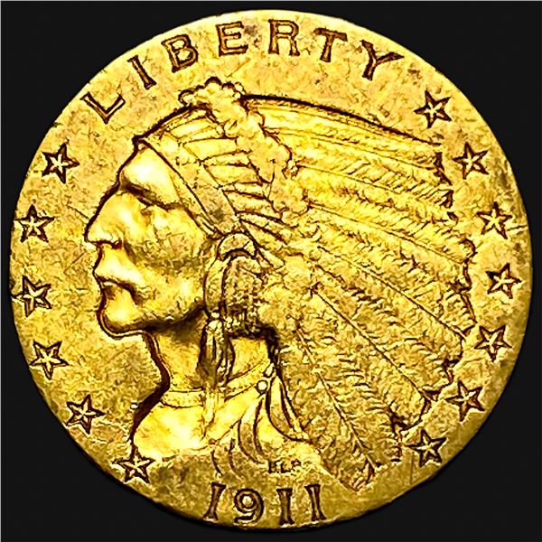 1911 $2.50 Gold Quarter Eagle