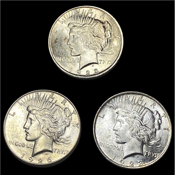 [3] 1923-1926 Peace Silver Dollar