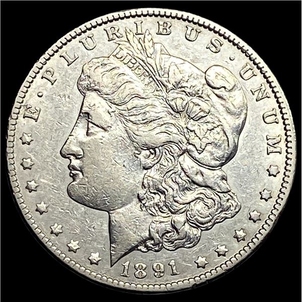 1891-CC Morgan Silver Dollar