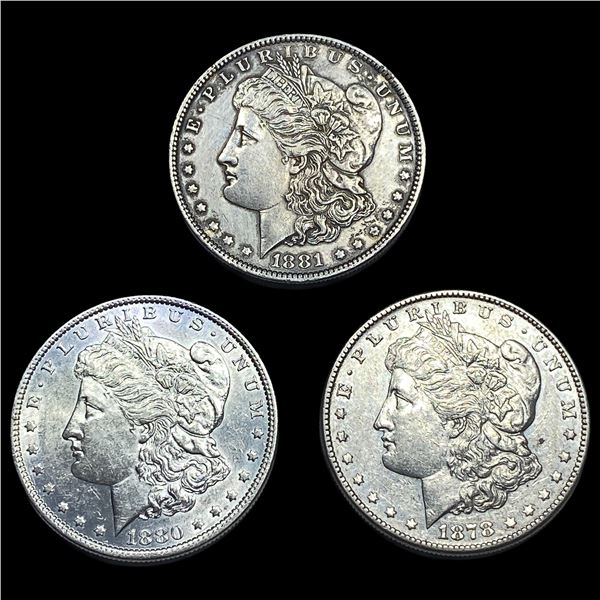 [3] 1878-1881 Morgan Silver Dollar