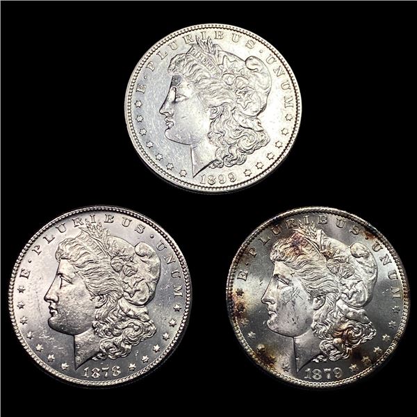 [3] 1878-1899 Morgan Silver Dollar