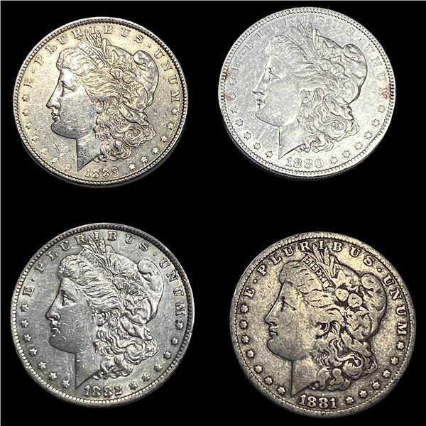 [4] 1880-1889 Morgan Silver Dollar