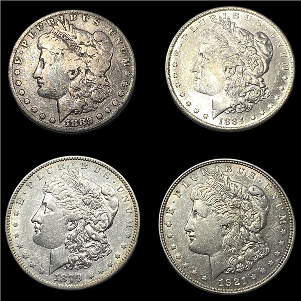[4] 1879-1921 Morgan Silver Dollar