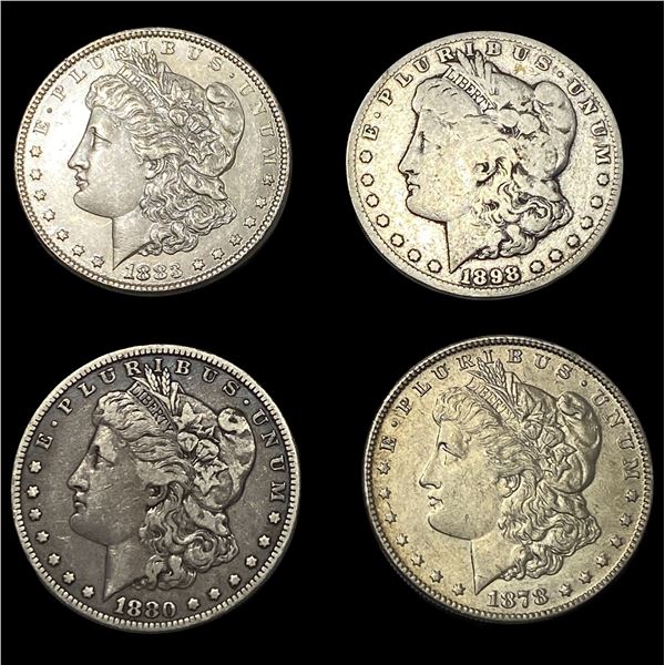 [4] 1878-1898 Morgan Silver Dollar